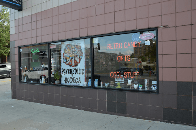 Super Groovy’s Benson storefront or logo