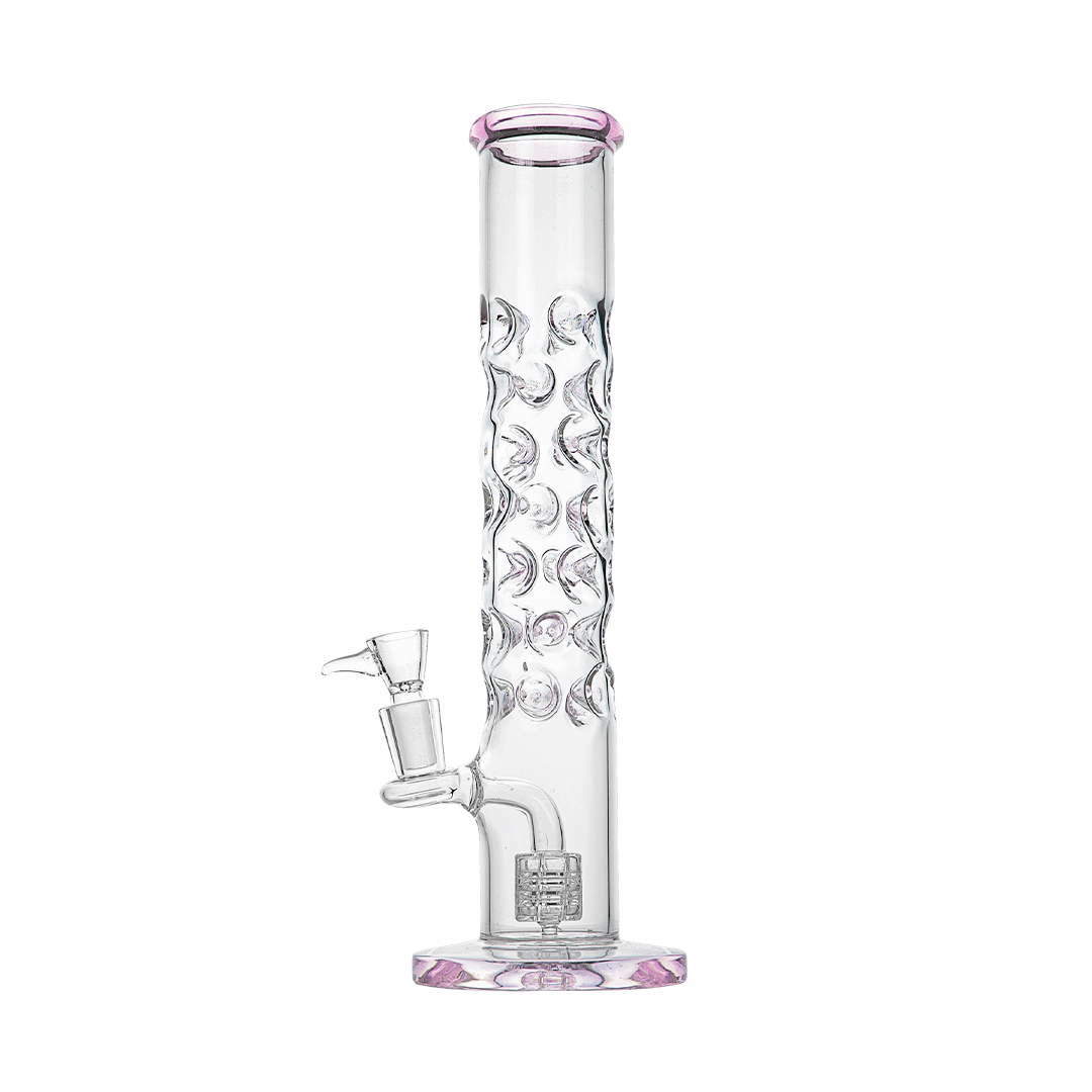 Straight Tube Bubble Bong