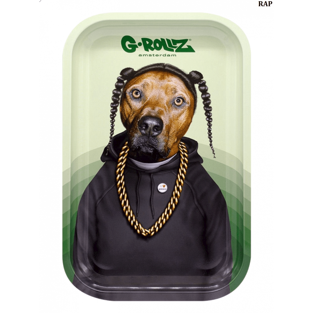 G-ROLLZ | ‘Rap’ Medium Tray 17.5 x 27.5 cm